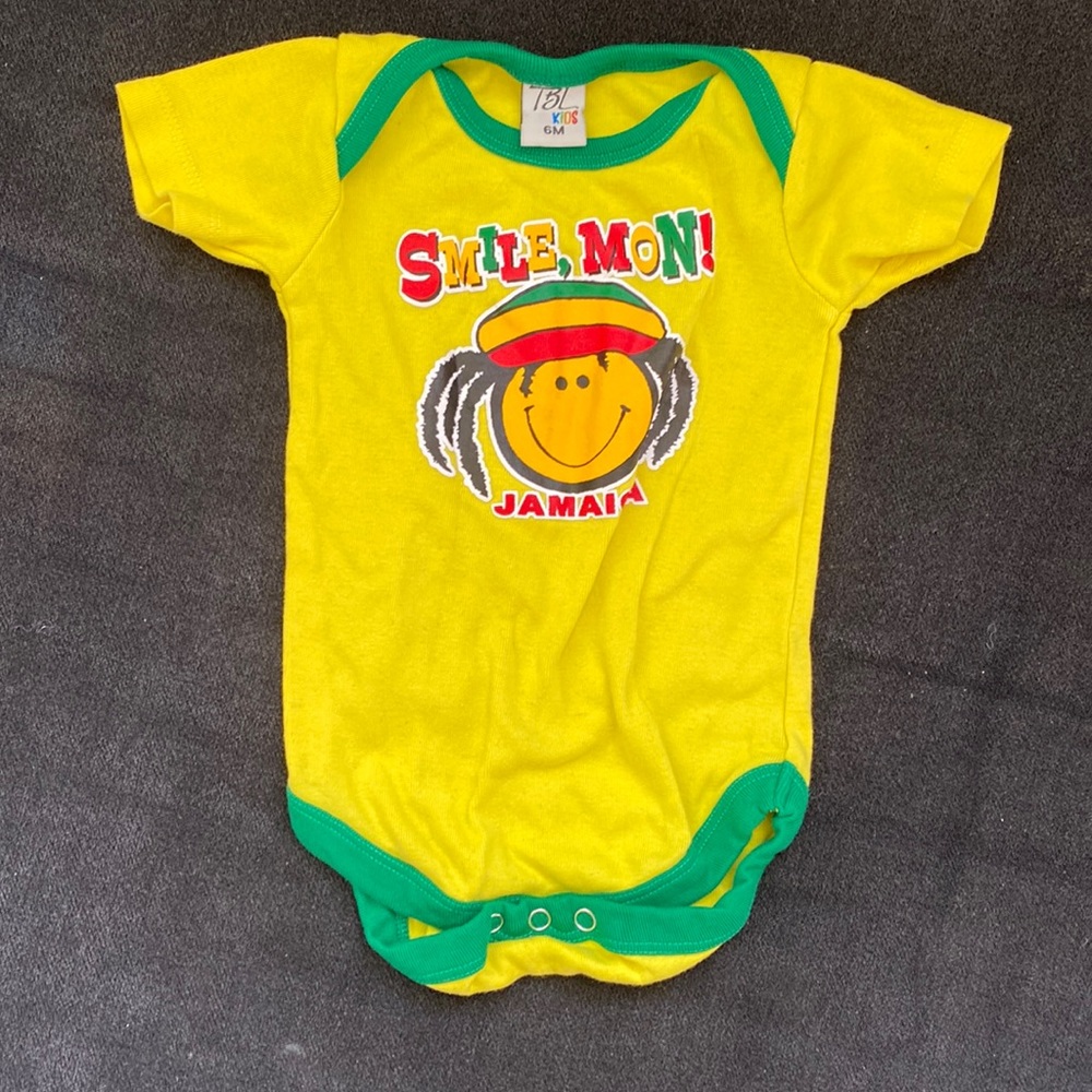 Smile Jamaica Onesie Bodysuit